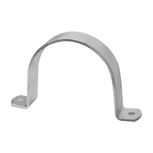 Manufacture Clamp TOPFIX Hot Dip Galvanized Medium Duty Saddle Clamp With Bandwidth 40mm