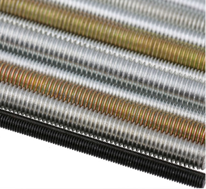 Batang berulir A325 3/8 3/4-10 5/8 6mm <span class=keywords><strong>10mm</strong></span> 12mm 16mm 25mm 100mm berlapis seng hitam panjang celup panas galvanis semua batang berulir Bar - Product Image 4