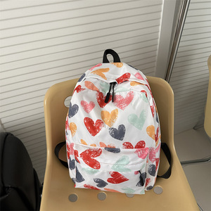 <span class=keywords><strong>Sac</strong></span> <span class=keywords><strong>à</strong></span> <span class=keywords><strong>dos</strong></span> léger de style coréen pour lycéennes, <span class=keywords><strong>sac</strong></span> <span class=keywords><strong>à</strong></span> <span class=keywords><strong>dos</strong></span> <span class=keywords><strong>coloré</strong></span> <span class=keywords><strong>à</strong></span> motifs graffiti pour femmes - Product Image 3