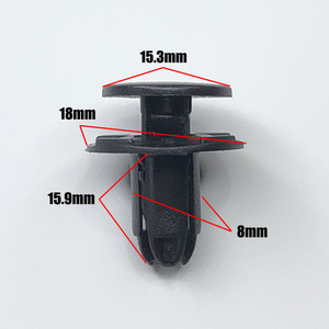 Automotive Fasteners Plastic <b>Bumper</b> <b>Clips</b> 865952T500 1420608250B For Hyundai Modern Car Parts - Product Image 2