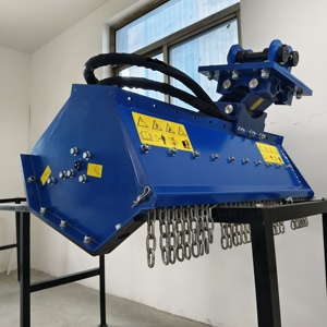 Broyeur à fléaux pour excavatrice, attache pour coupe-herbe, tondeuse autoportée pour VTT avec pompe et moteur - Haute productivité - Product Image 3