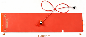 Chauffe-tambour flexible 220V, ceinture chauffante 120C en caoutchouc silicone pour fûts/réservoirs, utilisé pour la graisse, la soupe, le miel - Product Image 6