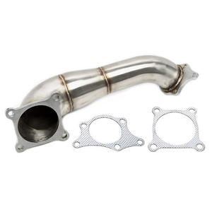 Tubo de Escape de Acero Inoxidable 304 Vortex para Civic Type R FK8 FL5 Integra Type S DE5 2017-2023+, Pulido Espejo TIG - Product Image 1
