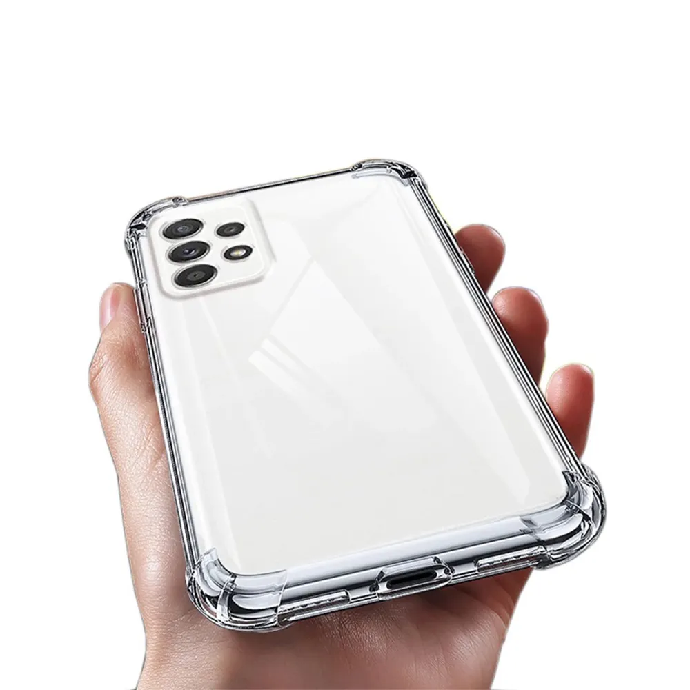 Wholesale Luxury Transparent Clear Soft TPU Phone Case For Samsung S9 S8 S10 Plus Note 8 9 A6 A7 A8 A10 A20 A30 Shockproof Case