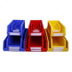 Capacité de charge lourde PP plastique bac de <span class=keywords><strong>rangement</strong></span> techniques d'injection empilable organisateur de bureau pour le stockage de petites pièces - Product Image 5