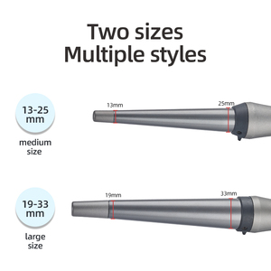 <span class=keywords><strong>Fer</strong></span> à <span class=keywords><strong>friser</strong></span> rotatif anti-brûlure à cône de vague pour créer un curling naturel. - Product Image 6