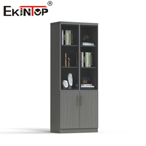 Ekintop gỗ lưu trữ tủ cửa tủ tập tin với ngăn kéo và cửa ra vào thép Tủ hồ sơ nội thất văn phòng tủ văn phòng - Product Image 1