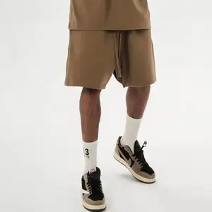 Kunden spezifisches Logo Unisex Sommer einfarbig Großhandel Trunk Herren Shorts Ursache tragen Baumwolle Shorts für Männer