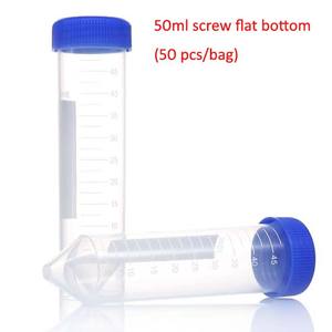 प्लास्टिक पीपी पेंच ढक्कन के साथ अपकेंद्रित्र ट्यूब स्पष्ट सफेद स्नातक 10ml 15ml 50ml 100ml - Product Image 6