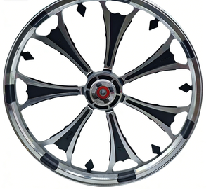 Nouvelles roues de rechange pour moto de rue SUZUKI GN125 GN150 GN200 GN250, moyeu en alliage d'aluminium anodisé à 7 rayons, garantie 1 an - Product Image 5