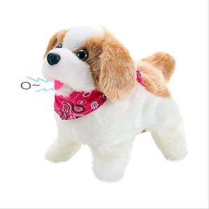 Giocattolo Interattivo Cucciolo Unisex, Cane Ribaltabile con Capriole, Cammina, Si Siede, Abbaia per 1-7 Anni, Realizzato in Plastica e Peluche - Product Image 1