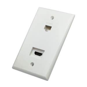 Tấm tường lõm 4K HDMI với tấm Tường RJ45 & HDMI - Product Image 3