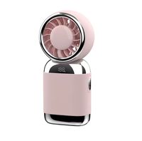 Mini ventilateur portatif super léger pour enfants avec affichage numérique, réglage multi-vitesses, taille mini, facile à transporter