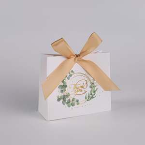 Sacs cadeaux en papier de luxe pour boutique, avec logo de marque personnalisé KM, imprimé, pour remercier les clients - Product Image 2