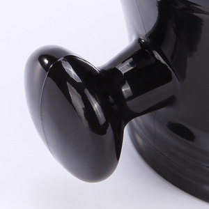 ชามโฟมโกนหนวดว่านเม่ย พลาสติกสีดำ พร้อมด้ามจับ สำหรับดูแลเครา - Product Image 5