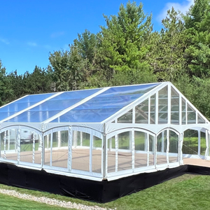 Uv Resistant Party <b>Tent</b> Birthday Party Wedding <b>Tent</b> For 250 People Carpas Para Eventos De Aluminio With Doors Transparente 40x60 - Product Image 1