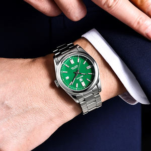 Montre-bracelet automatique de luxe pour homme Benyar 5185, étanche, mécanique, cadran classique 41 mm, réserve de marche, marque privée - Product Image 5