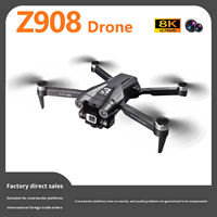 Z908MAX Contrôle multifonctionnel, vol stationnaire à point fixe par flux optique 150 ° Drone de photographie aérienne avec caméra 4K et système d'évitement d'obstacles ESC