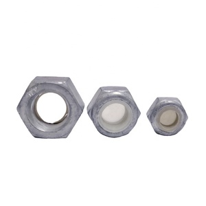 Écrous hexagonaux, boucles Anti-vol, galvanisées à chaud, grand stock - Product Image 1
