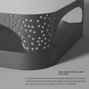 Lámpara de Pared Solar LED para Jardín, Estilo Moderno, Impermeable IP65, para Puerta de Villa, Iluminación Exterior Resistente a la Intemperie - Product Image 4