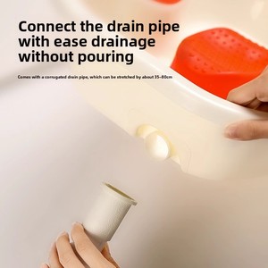 Peluquería portátil Peluquería Fregadero de lavado Inflable Champú Lavabo aufblasbares kopfwaschbecken para lavar el cabello - Product Image 5