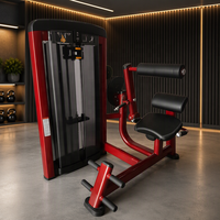 Nouvelle conception, équipement de fitness direct usine, machine d'extension abdominale/dorsale à charge par poulie pour salle de sport commerciale et usage domestique, avec garantie