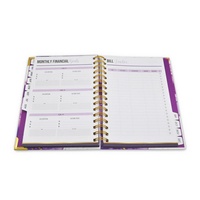 Carnets personnalisables à spirale A4 A5 2027 – Impression de carnets de planification hebdomadaire Happy Planner avec boîte