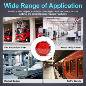 Alarme d'avertissement <span class=keywords><strong>de</strong></span> sécurité industrielle avec lumière clignotante et ouvre-porte coulissant pour moteurs électriques automatiques - Product Image 5