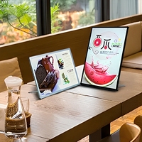Harga pabrik aluminium Led Poster film kotak cahaya tanda gambar ramping Snap bingkai Menu Led kotak cahaya untuk Makanan Cepat Restoran