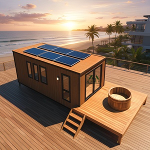 Case Prefabbricate in Legno Ecologiche ed Economiche, Impermeabili, con Design Moderno per <span class=keywords><strong>Hotel</strong></span>, Ville, Turismo e Alloggi - Product Image 1