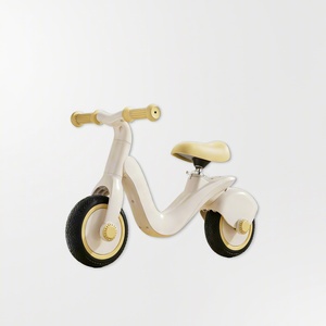 Trottinette d'équilibre beige pour enfants de 2 à 6 ans avec fonctions de sécurité – Véhicule d'apprentissage pour enfants - Product Image 1