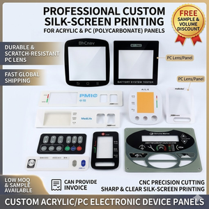 Panel de Control Acrílico Personalizado para PC, Recubrimiento de Lente, Corte CNC para Dispositivos Electrónicos - Product Image 1
