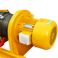 Treuil électrique multifonction 500kg 1000kg, élévateur à câble de 100m, nouveau, 380V, télécommande, petite grue de levage à câble en acier