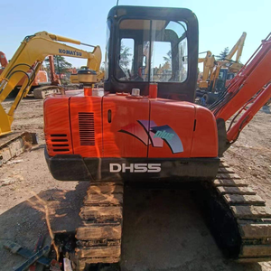 Excavadora Hidráulica Usada Doosan DH55 de 5.5 Toneladas, Maquinaria de Construcción de Segunda Mano, Bomba, Motor, Núcleo - Product Image 4