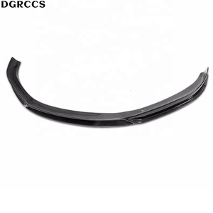 DGRCCS Model S New Energy Vehicle Style Sports Carbon Fiber Front Lip Shovel Accessory Kit Easy Installation - Product Image 4