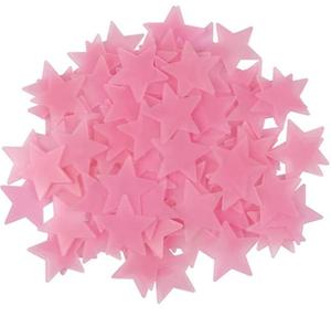 Adhesivos Decorativos Luminosos de Estrellas de Plástico para Pared, Brillan en la Oscuridad, Forma de Estrellas Verdes Claras para Niños, Más Vendidos - Product Image 1