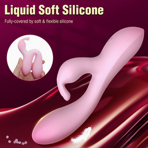 Vibratore a Doppia Testa Adesivo a Doppio Strato per Donne, Massaggiatore <span class=keywords><strong>e</strong></span> Stimolatore, Giocattolo per Adulti per Orgasmo del Punto G - Product Image 3