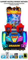 Simulateur de tir compétitif Leon Dragon Knight pour 2 joueurs, machine d'arcade à monnayeur, jeu interactif, directement de l'usine