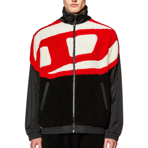 <strong>Mens</strong> Sherpa Fleece <strong>Jackets</strong> Plain Dyed logo Custom Design Zipper <strong>Fly</strong> <strong>Jackets</strong> Wholesale - Product Image 2