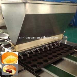 कप केक स्पंज/मेडलिन मफिन केक मशीन क्रीम भरने केक उत्पादन लाइन - Product Image 5