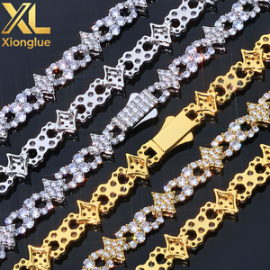 Collar con Colgante de Estrella de Plata de Ley 925 con Moissanita, Estilo Hip Hop, VVS, Brillante, con Certificado GRA, Pasa el Test de Diamantes, Joyería para Hombre y Mujer - Product Image 5