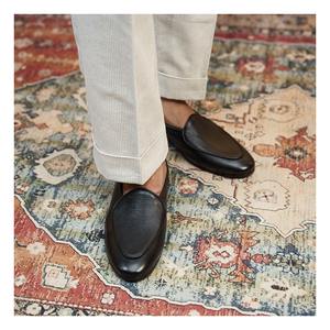 Mocasines para Hombre 2025 - Estilo Británico Moderno, Versátil, Casual, Punta Cuadrada, Tacón Plano, con Cordones, Ligeros, Antideslizantes, para Oficina y Trabajo - Product Image 3