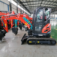 LIVRAISON GRATUITE Mini-Pelle Économique 1 Tonne 2 Tonnes 3.5 Tonnes Pelle sur Chenilles Avec Godet Mini-Excavatrice