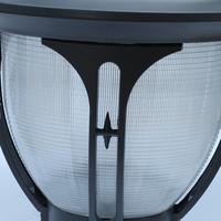 Lampe de jardin décorative pour allée paysagère 60W-120W, lampadaire extérieur moderne pour parc, allée, cour, étanche IP65