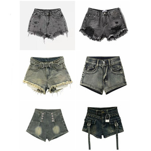 Shorts in Denim Casual Estivi da Donna, Shorts in Denim Aderenti da Donna, Shorts in Denim alla Moda per Ragazze - Product Image 5