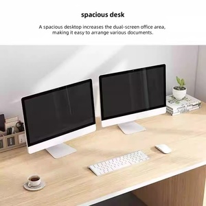 Luxury <strong>Simple</strong> <strong>Design</strong> Wood Metal <strong>Computer</strong> <strong>Desk</strong> Office Study Table with Adjustable Features Cooling Feature Drawer for Home Use - Product Image 3