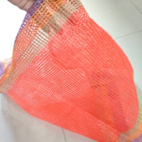 Goedkope PP Leno Mesh tas met trekkoord voor groente- en fruitexport