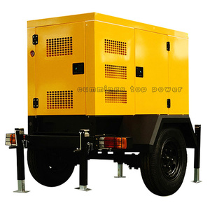 60Hz ba giai đoạn 40kw 50kva cách âm Trailer loại máy phát điện diesel - Product Image 5