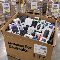 Auricolari Wireless, Controller da Gaming, Fotocamera, Imballaggio Sicuro per Acquirenti Internazionali, Smartphone, Mystery Box, Pallet all'Ingrosso