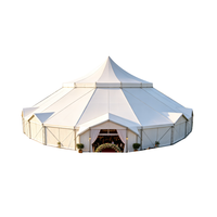 Tente robuste à plusieurs côtés, abri d'événement dodécagonal multi-angles, pavillon extérieur imperméable